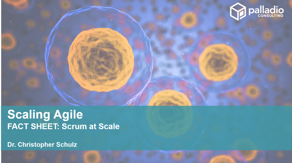 Scrum at Scale - Fact Sheet